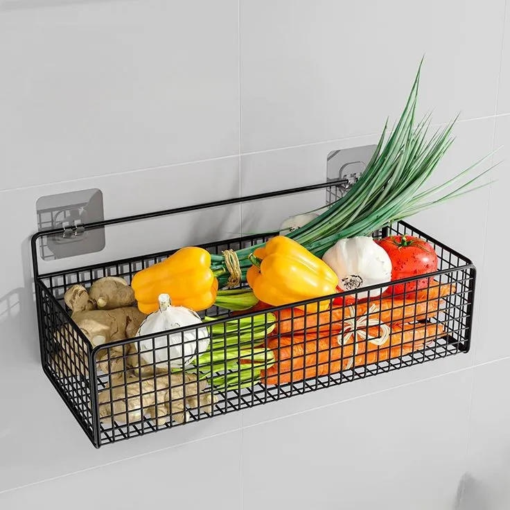 WALL MOUNTED STICKING STORAGE SHELF