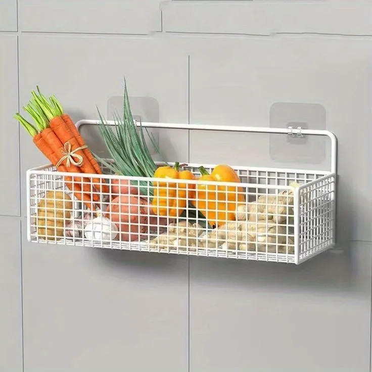 WALL MOUNTED STICKING STORAGE SHELF