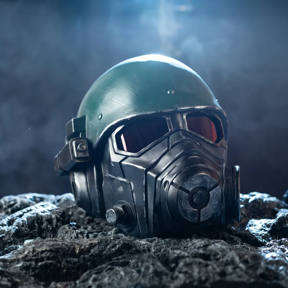 Xcoser Fallout 4 NCR Veteran Ranger Riot Gear Helm Harz Fallout Maske Halloween Cosplay Helme